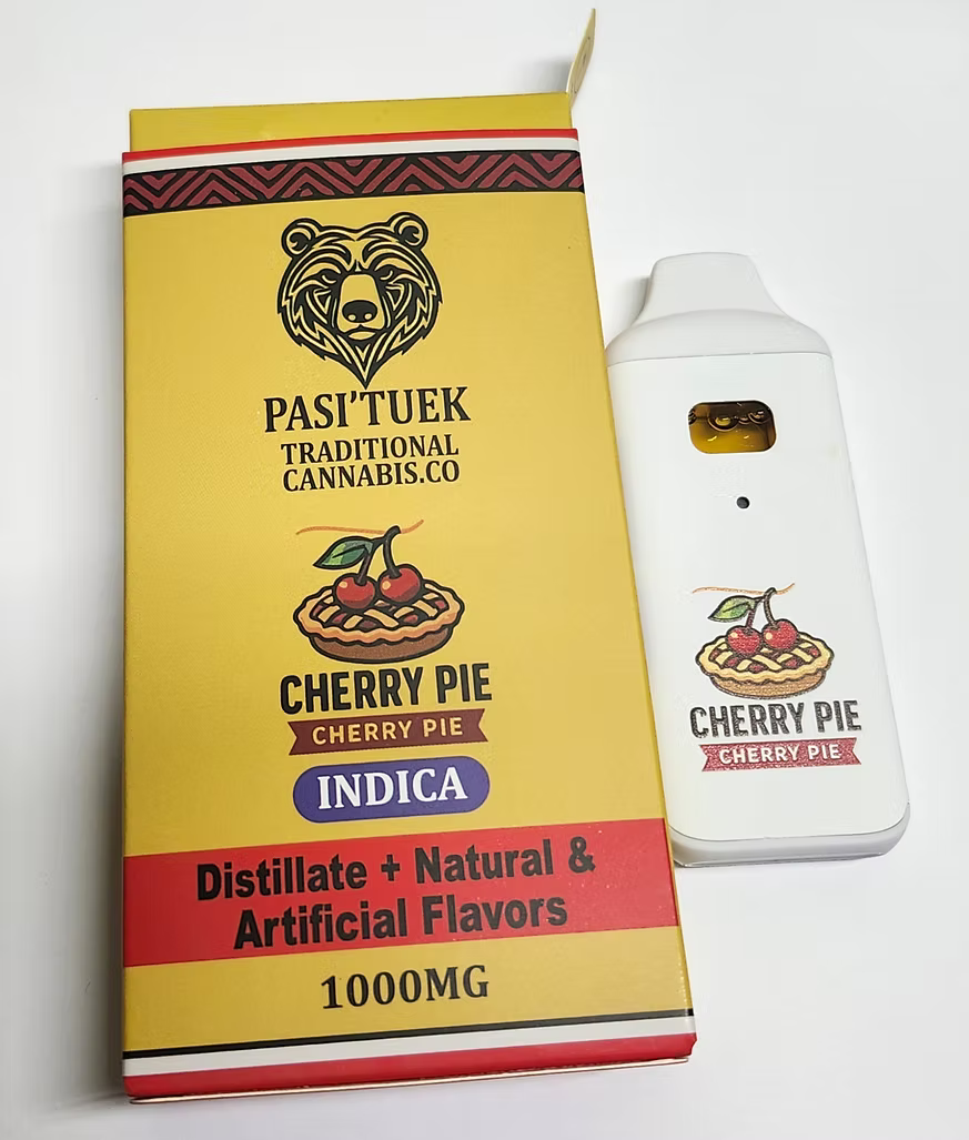 Pasi'tuek Traditional Cannabis Co. Disposable THC Vape-1g-90% THC